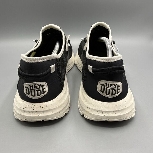 Hey Dude Sirocco Sport Mode Black Mesh Slip-On Casual Shoes Men's Size 13 - Picture 12 of 14